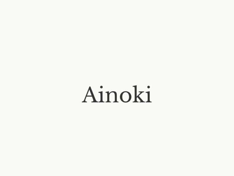 Ainoki