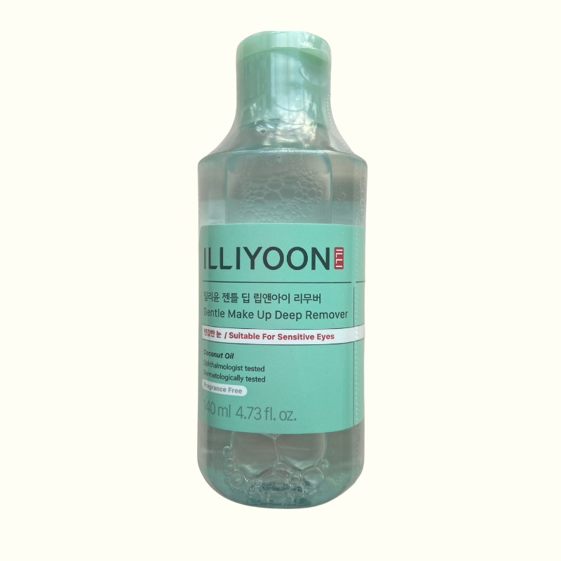 K-beauty eye makeup remover shrink wrapped