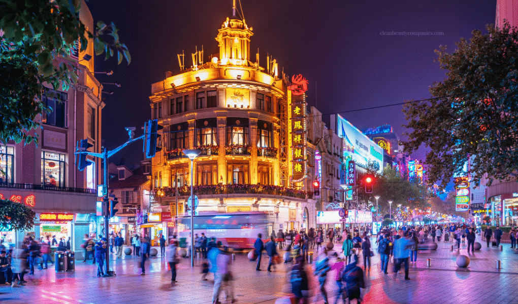 Nanjing Road -Shanghai's premier shopping street
